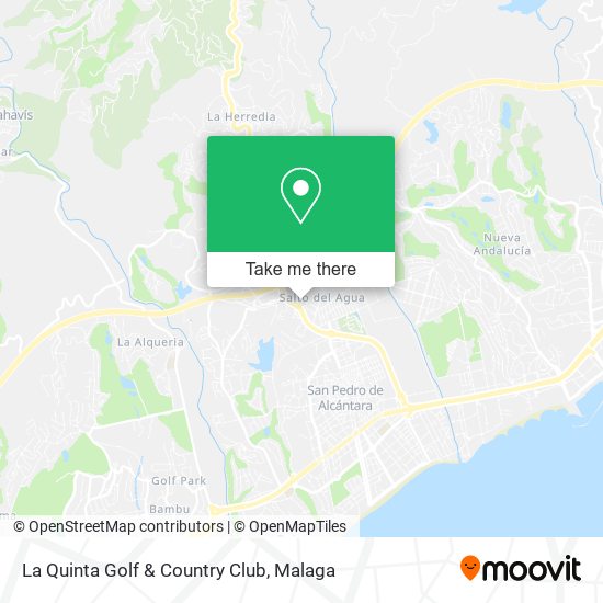 mapa La Quinta Golf & Country Club