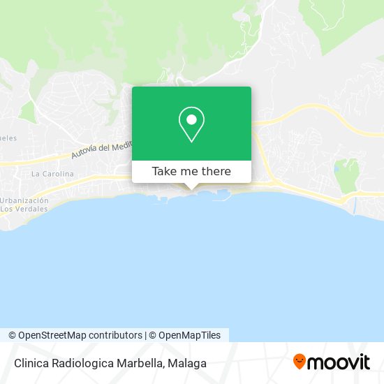 Clinica Radiologica Marbella map