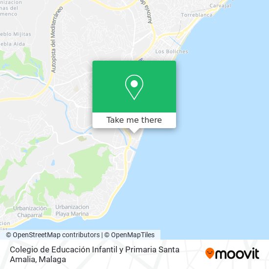 Colegio de Educación Infantil y Primaria Santa Amalia map