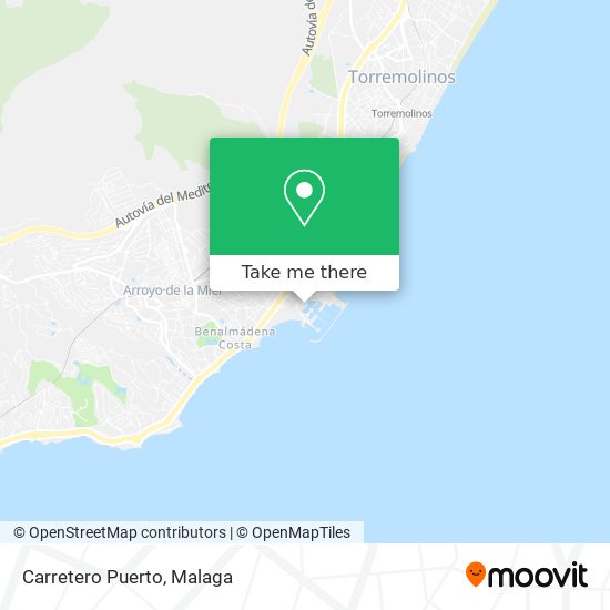 Carretero Puerto map