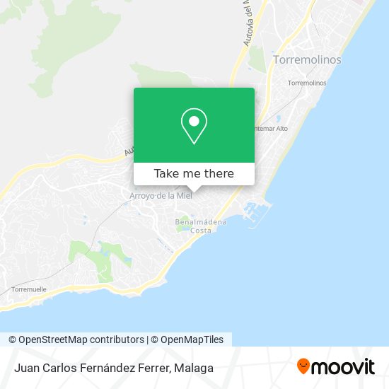 Juan Carlos Fernández Ferrer map
