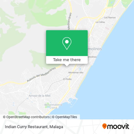Indian Curry Restaurant map