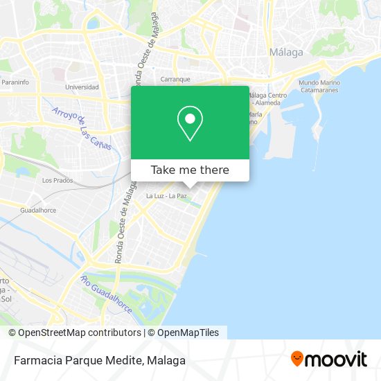 Farmacia Parque Medite map