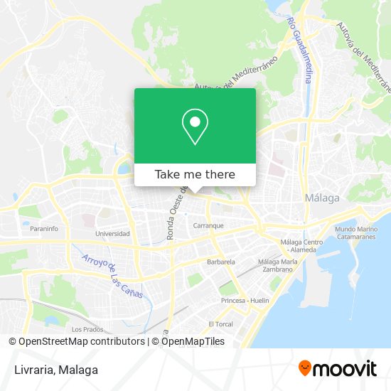 Livraria map