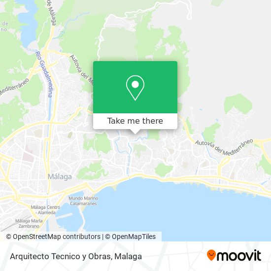 Arquitecto Tecnico y Obras map