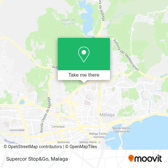 Supercor Stop&Go map