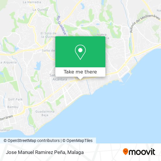 Jose Manuel Ramirez Peña map