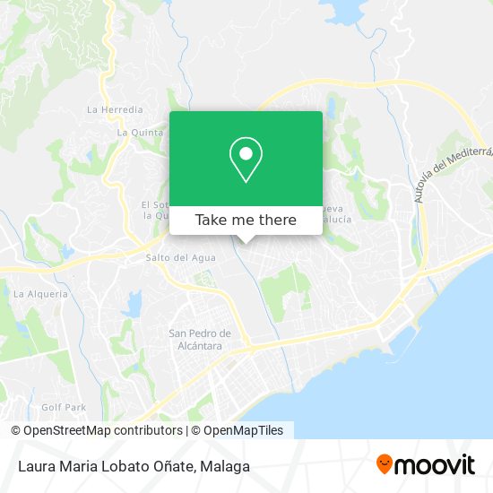 Laura Maria Lobato Oñate map