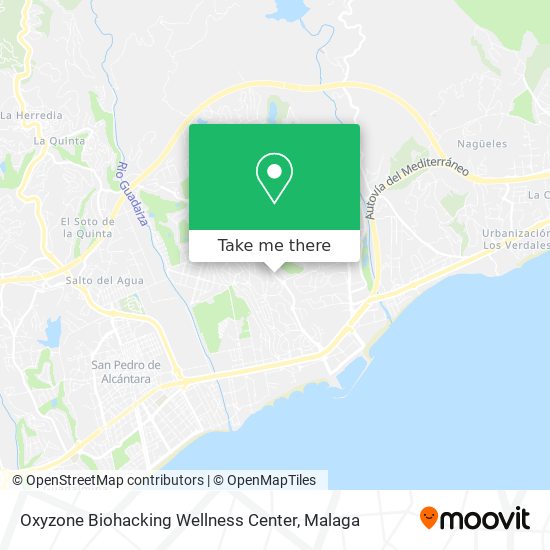 Oxyzone Biohacking Wellness Center map