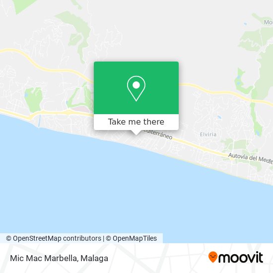 Mic Mac Marbella map