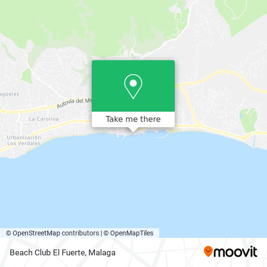 How to get to Beach Club El Fuerte in Marbella by Bus or Train?