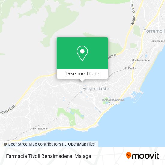 Farmacia Tivoli Benalmadena map