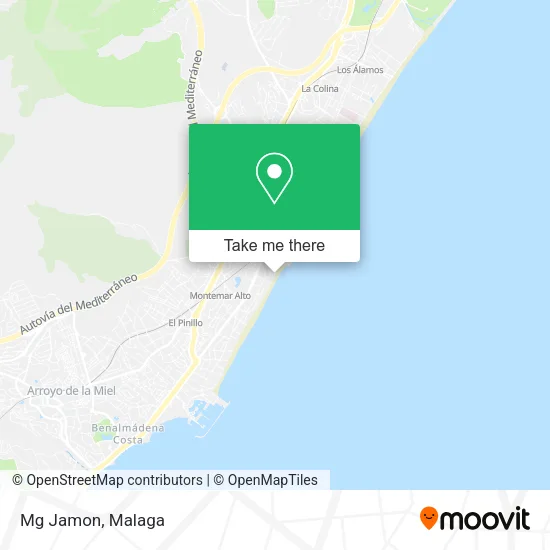 Mg Jamon map