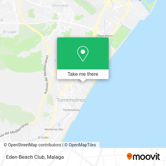 Eden-Beach Club map