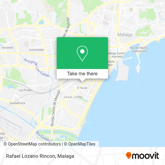 Rafael Lozano Rincon map