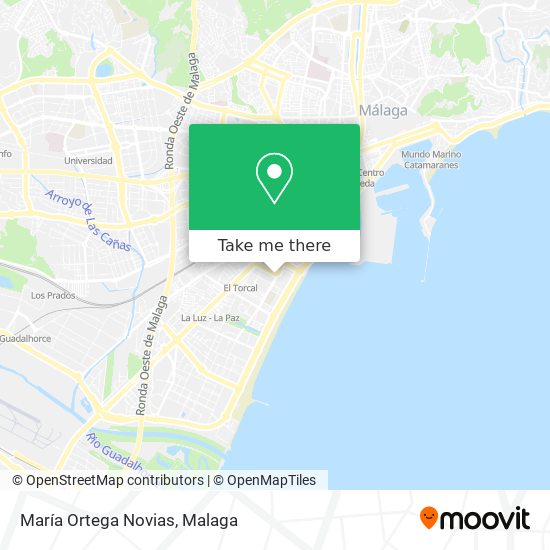 María Ortega Novias map