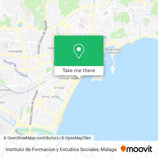 Instituto de Formacion y Estudios Sociales map