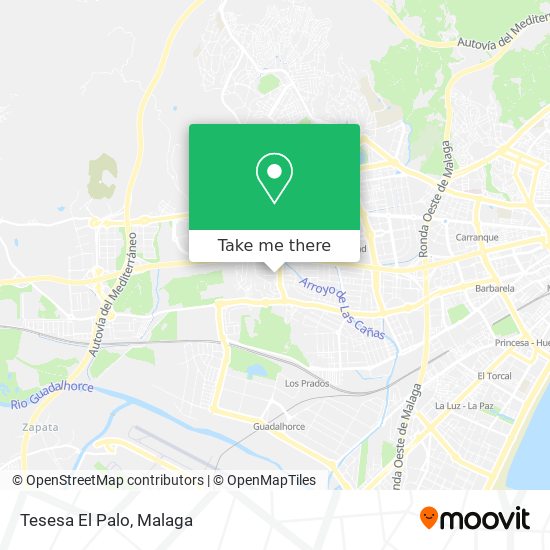 Tesesa El Palo map