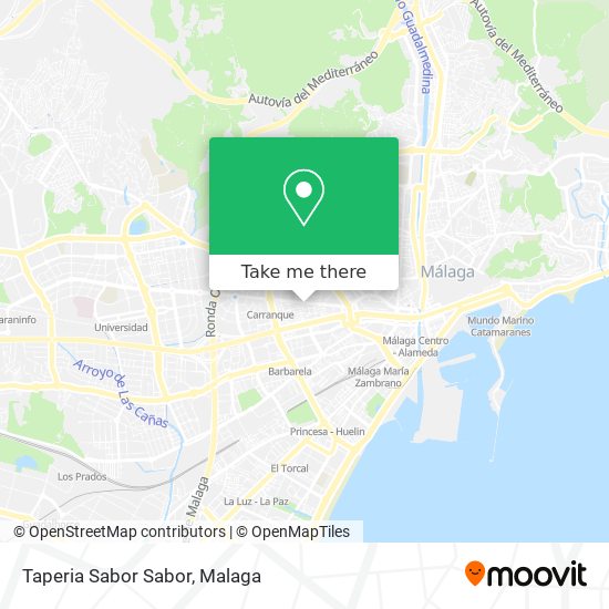 Taperia Sabor Sabor map