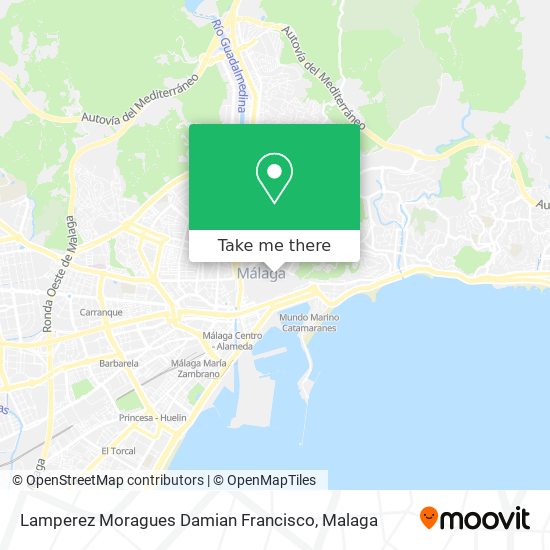 Lamperez Moragues Damian Francisco map
