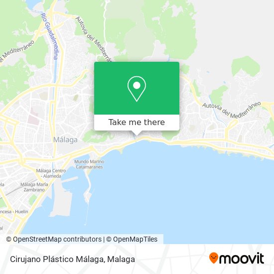 Cirujano Plástico Málaga map