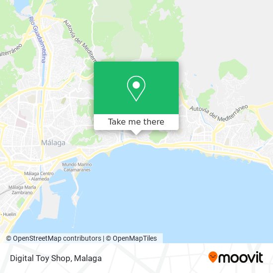 Digital Toy Shop map