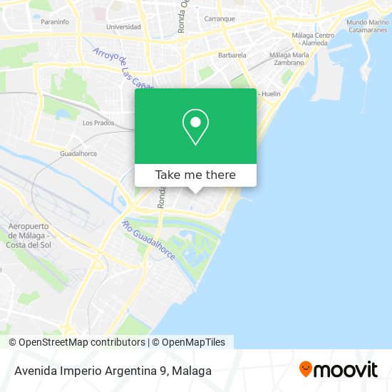 Avenida Imperio Argentina 9 map