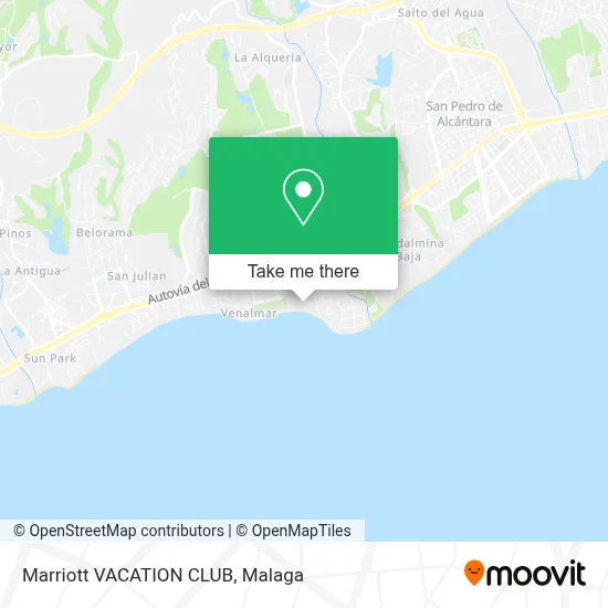 Marriott VACATION CLUB map