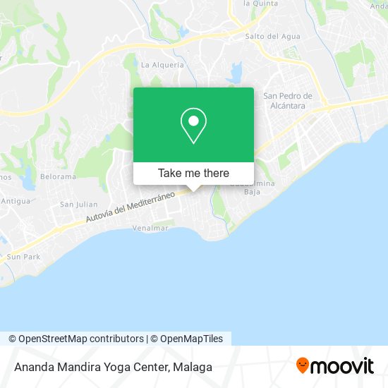 Ananda Mandira Yoga Center map