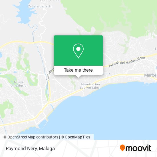 Raymond Nery map