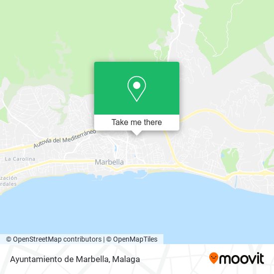Ayuntamiento de Marbella map