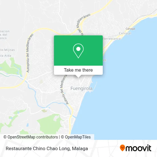 Restaurante Chino Chao Long map