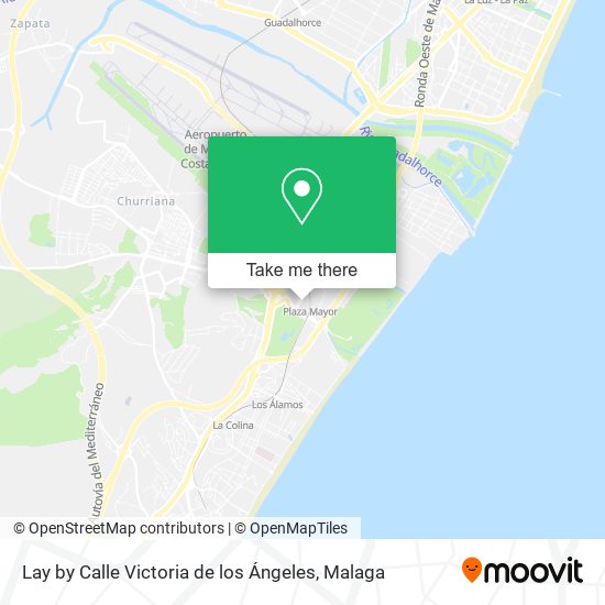 Lay by Calle Victoria de los Ángeles map