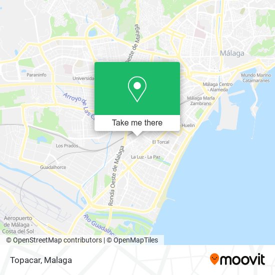 Topacar map