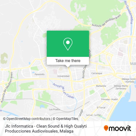 mapa Jlc Informatica - Clean Sound & High Qualyti Producciones Audiovisuales