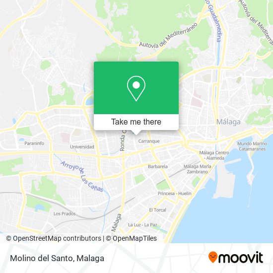 Molino del Santo map