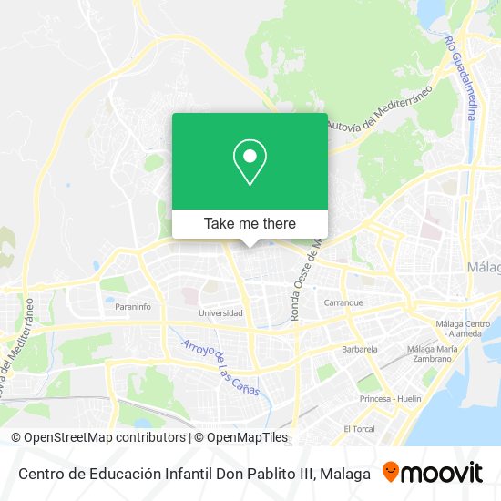 Centro de Educación Infantil Don Pablito III map