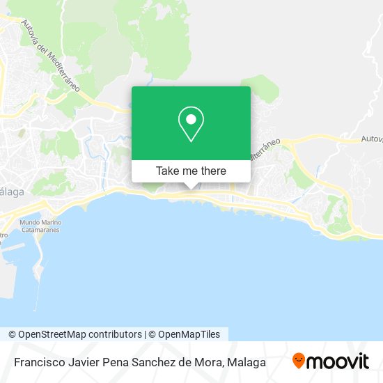 Francisco Javier Pena Sanchez de Mora map