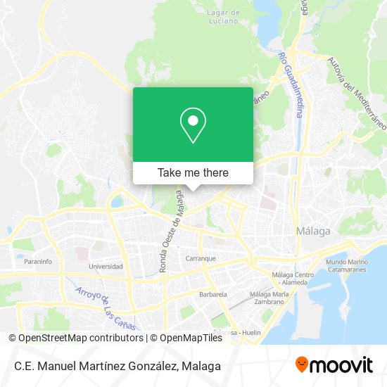 C.E. Manuel Martínez González map
