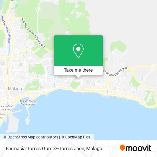 mapa Farmacia Torres Gómez-Torres Jaén