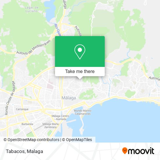 Tabacos map