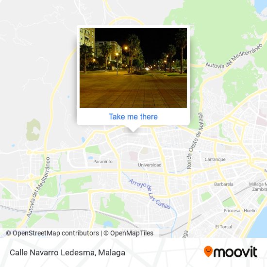 Calle Navarro Ledesma map