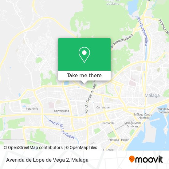 Avenida de Lope de Vega 2 map