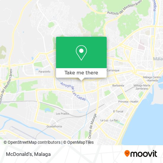 McDonald's map