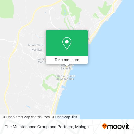 mapa The Maintenance Group and Partners