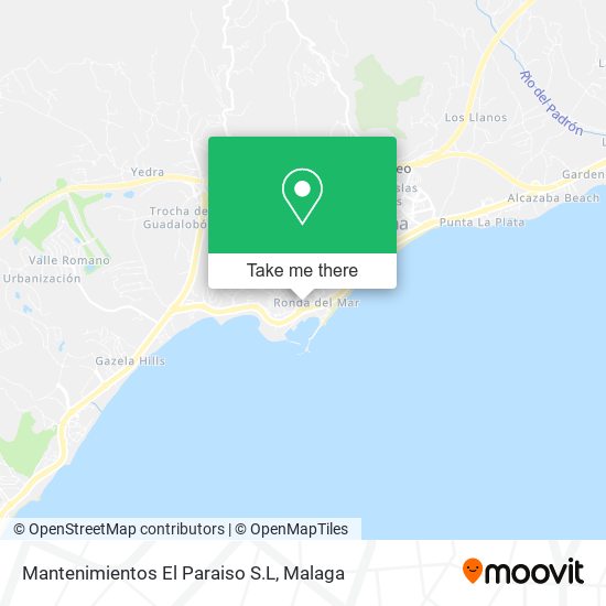 Mantenimientos El Paraiso S.L map