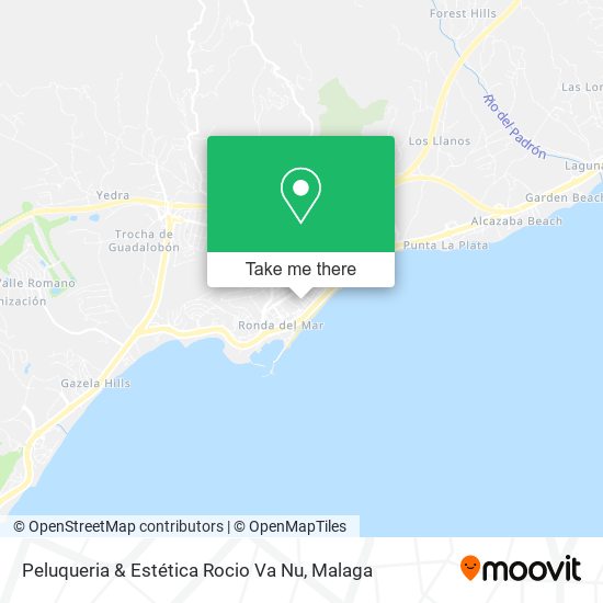 Peluqueria & Estética Rocio Va Nu map