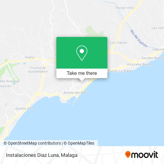Instalaciones Diaz Luna map