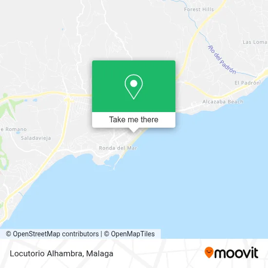 Locutorio Alhambra map