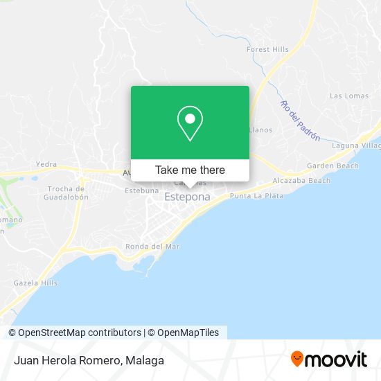 Juan Herola Romero map